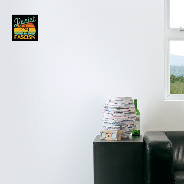 Resist Fascism by UrbanLifeApparel